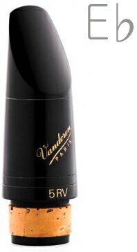 vandoren ( バンドーレン ) CM321 E♭ クラリネット用 マウスピース 5RV トラディショナル ブラック エボナイト Eb clarinet mouthpiece..