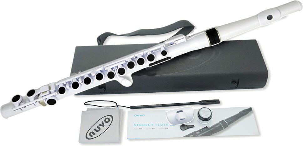 NUVO ( k[{ ) N230SFWHT vX`bN t[g zCg y X`[fgt[g Xg[g plastic student flute white@kC  s