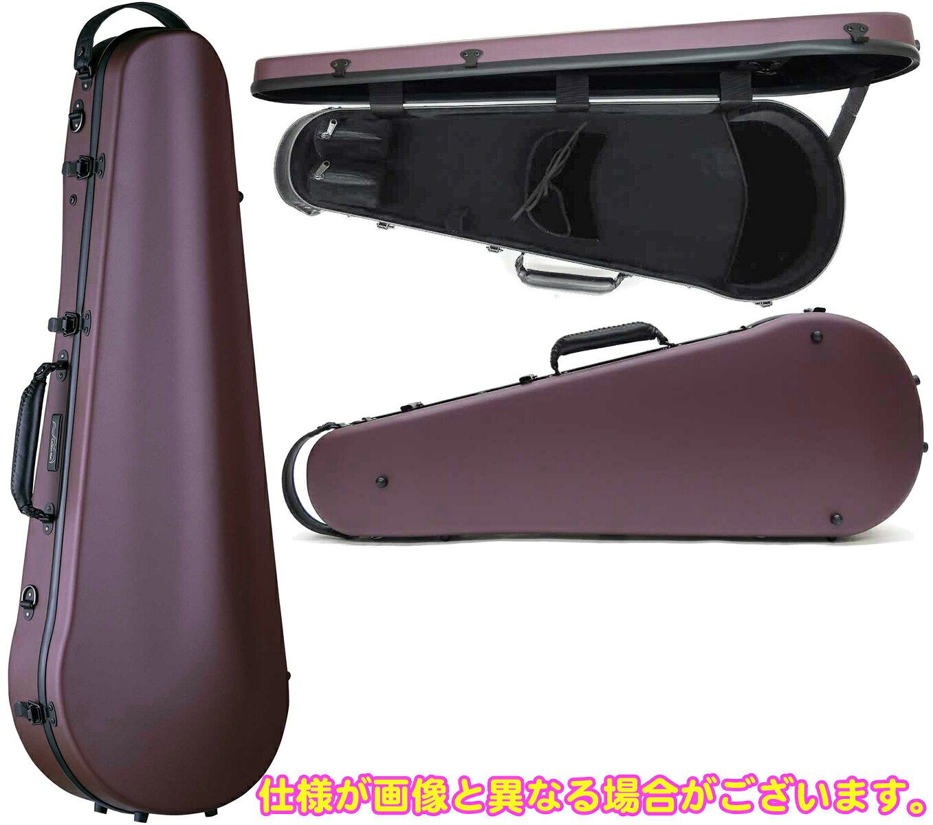 Carbon Mac カーボンマック CFA-2 サテン ビオラ ケース S-ROSE ローズ ハードケー...