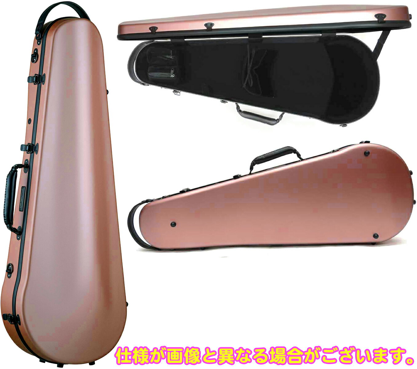 Carbon Mac カーボンマック CFA-2 サテン ビオラ ケース S- PKG ピンクゴールド ハ...