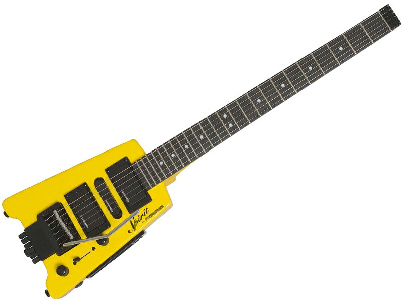 STEINBERGER ( スタインバーガー ) Spirit GT-PRO Deluxe Hot Rod Yellow ヘッドレスギター スピリット エレキギター【ピック20枚セットプレゼント 】