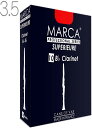 【メール便出荷品】 MARCA ( マーカ ) スペリアル B♭ クラリネット 3.5 リード 10枚入り 1箱 Bb clarinet professional reed SUPERIEURE フランス製 3-1/2 【北海道不可/沖縄不可/離島不可/同梱不可/代引き不可】