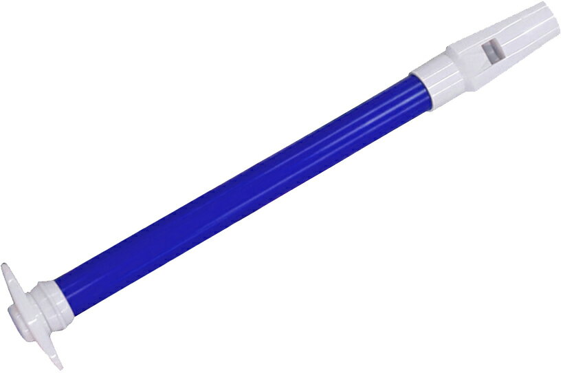 【メール便出荷品】 SW-02 Blue スライドホイッスル ブルー スライド笛 プラスチック ホイッスル グリッサンド 楽器 …