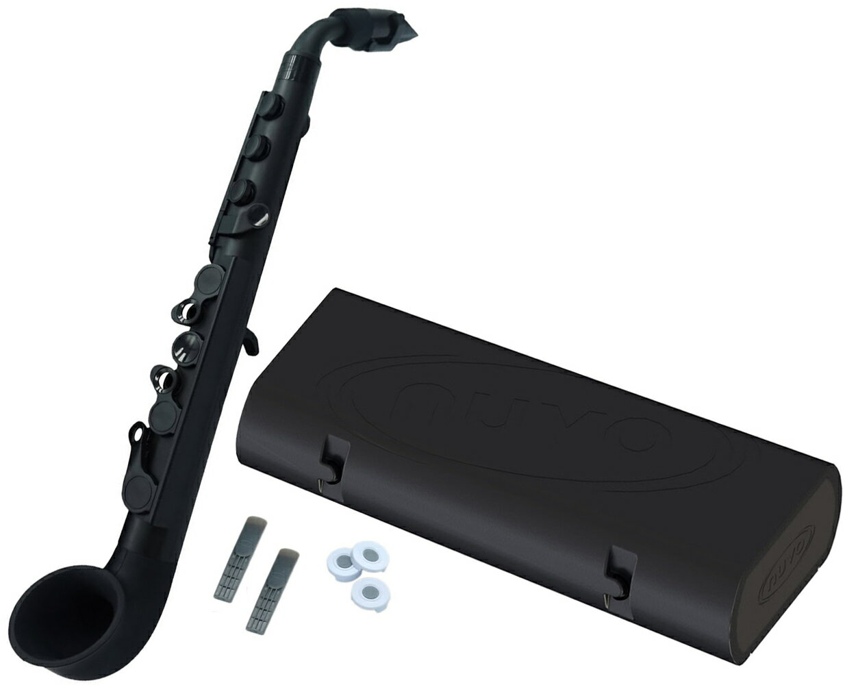 NUVO ( ヌーボ ) jSAX N520JBBK オール ブラック Jサックス プラスチック 管楽器 J サックス 初心者 練習 リード楽器…