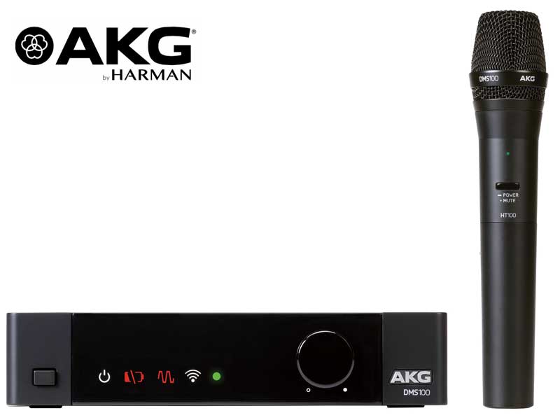 AKG ( エーケージー ) DMS100 SET ハンドヘルドマイク ◆ ハンドヘルドタイプ スピーチ/アナウンス向け ワイヤレスシステム 【5月7日時点、在庫あり 】 DMS100 シリーズ