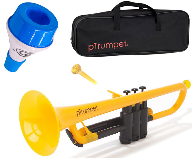 PINSTRUMENTS pTrumpet イエロー プラスチック トランペット 管楽器 Pトランペット trumpet yellow PTRUMPET1Y ミュ…