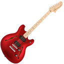 SQUIER スクワイヤー Affinity Starcaster CAR スターキャスター セミアコ エレキギター by フェンダー【春特価 ピック20枚プレゼント 】