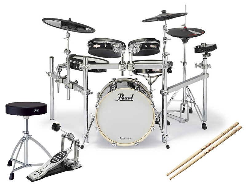 Pearl パール e/MERGE EM-53HB/SET e/HYBRID ハイブリッド コンプリート 電子ドラム【EM-53HB】【代引不可 11月17日時...