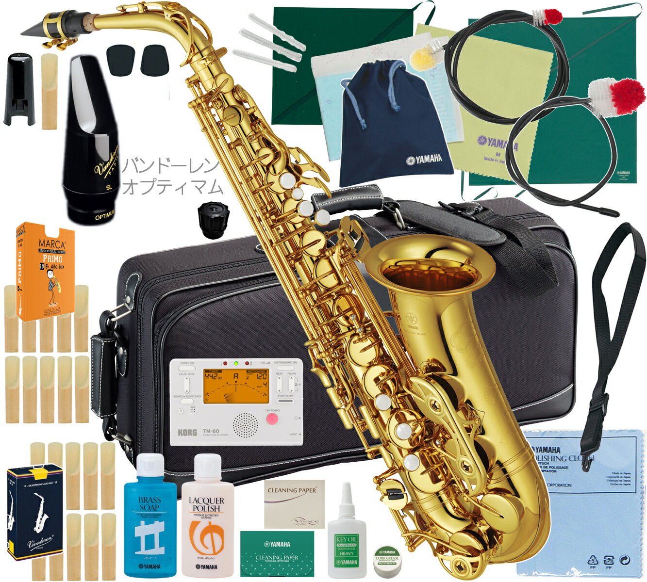 YAMAHA ( ޥ ) YAS-62 ȥå å  ɳڴ Alto saxophone gold Vandorenޥԡ å N̳ƻ  ΥԲ