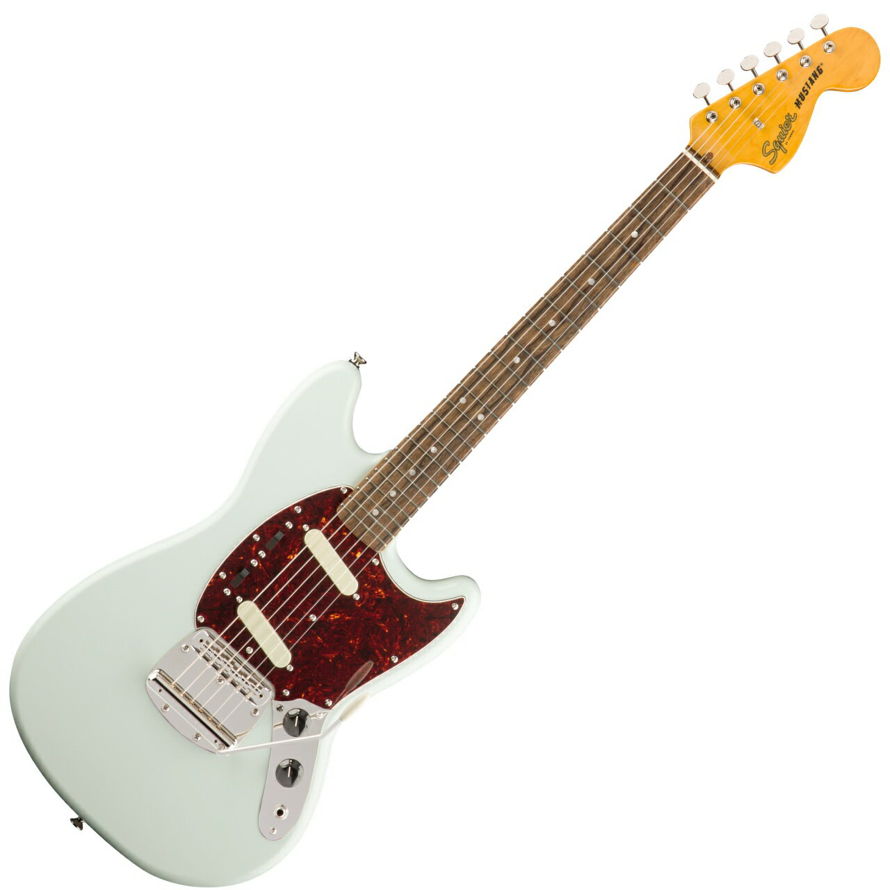 SQUIER ( スクワイヤー ) Classic Vibe 60s Mustang Sonic Blue ムスタング ソニックブルー エレキギター by フェンダー【春特価！ピック20枚プレゼント 】