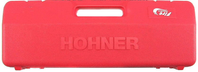 HOHNER ( ホーナー ) ファイヤー メロディカ 鍵盤ハーモニカ 32鍵 レッド ブラック 黒鍵盤 楽器 本体 ケース ホース セット Fire Melodica RED　北海道 沖縄 離島不可