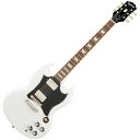 Epiphone ( エピフォン ) SG Standard Alpine White エレキギター SGスタンダード ホワイト【春特価！ピック20枚プレゼント 】