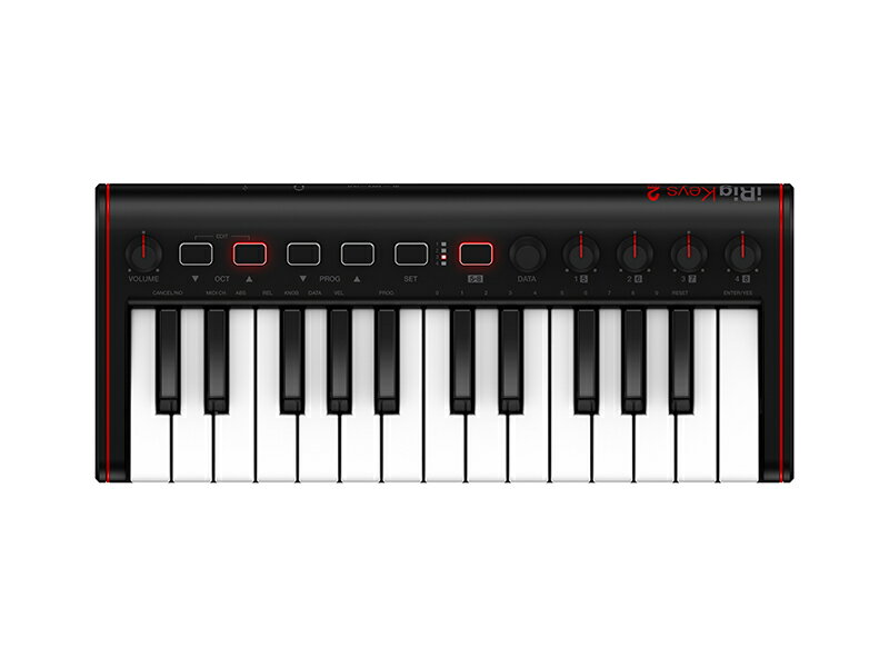 IK Multimedia ( アイケーマルチメディア ) iRig Keys 2 Mini【取り寄せ商品 】 ◆【MIDIコントローラー】