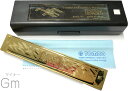 TOMBO ( トンボ ) 1921 ゴールド Gm 複音ハーモニカ 超特級 21穴 トレモロ No.1921 Gマイナー tremolo harmonica ...