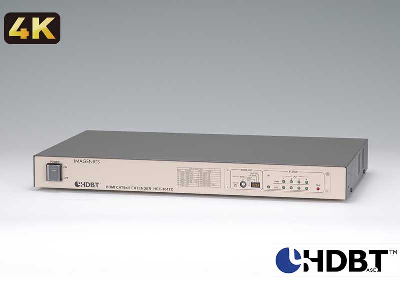 IMAGENICS イメージニクス HCE-104TX ◆ HDMI 入力 CAT5e/6 出力 4 分配送信器【4月24日時点 在庫あり 】 ［ 映像 音声関連機器 ］