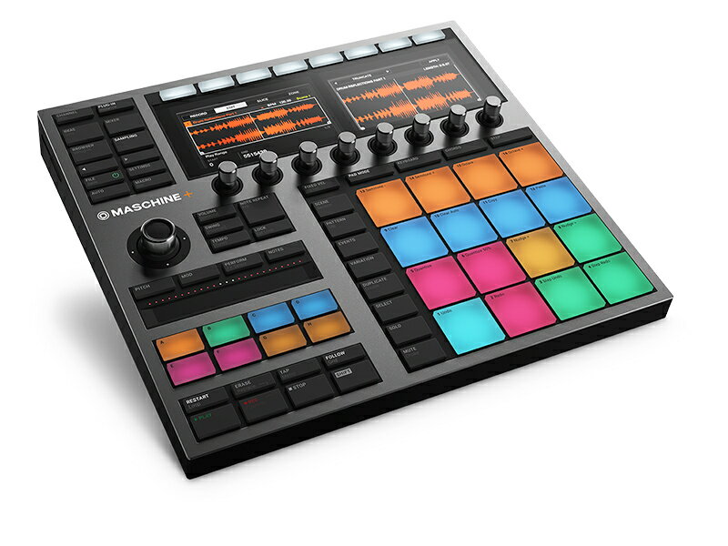 Native Instruments ( ネイティブインストゥルメンツ ) MASCHINE+ 楽曲制作 パフォーマンスシステム