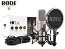 RODE ( ロード ) NT2-A マルチパターン デュアル1インチ コンデンサーマイク【NT2A】【4月29日時点 在庫あり 】