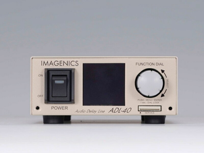 ワタナベ楽器 楽天SHOPのIMAGENICS イメージニクス ADL-40 ◆ 音声遅延装置【8月7日時点、在庫あり 】 ［ 映像・音声関連機器 ］｜アングル2