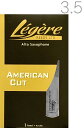 【メール便出荷品】 Legere ( レジェール ) 3-1/2 アルトサックス リード アメリカンカット 交換チケット 樹脂 プラスチック E♭ Alto Saxophone American Cut reeds 3.5 【北海道不可/沖縄不可/離島不可/同梱不可/代引き不可】