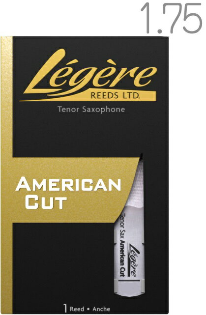 木管楽器用アクセサリー・パーツ, リード  Legere ( ) 1.75 B Tenor Saxophone American Cut reeds 1-34 