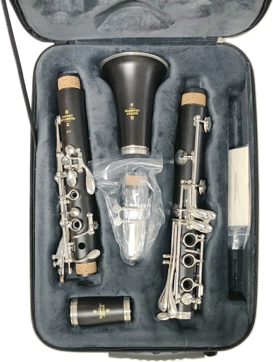 Buffet Crampon クランポン E11 B♭ クラリネット BC2501-2-0J 標準パッケージ バッ...