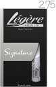 【メール便出荷品】 Legere ( レジェール ) バスクラリネット リード シグネチャー 2.75 Bass Clarinet Signatures reeds 2-3/4 樹脂製 プラスチック 交換チケット付 【北海道不可/沖縄不可/離島不可/同梱不可/代引き不可】