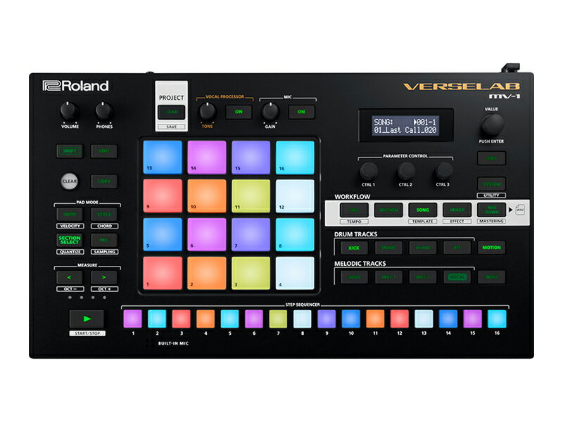 Roland ( ローランド ) VERSELAB MV-1・［MIDI シーケンサー］【取り寄せ商品 】