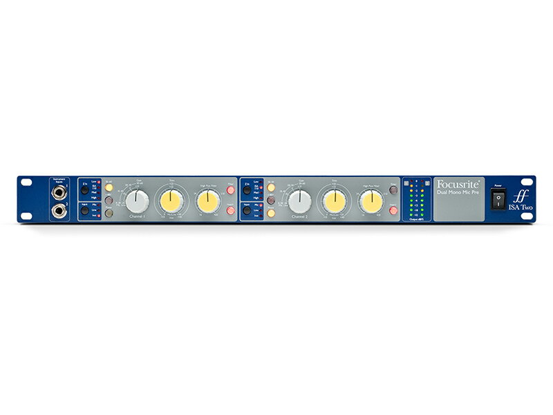 Focusrite ( フォーカスライト ) ISA TWO 2ch マイクプリアンプ 国内正規品 DTM DAW