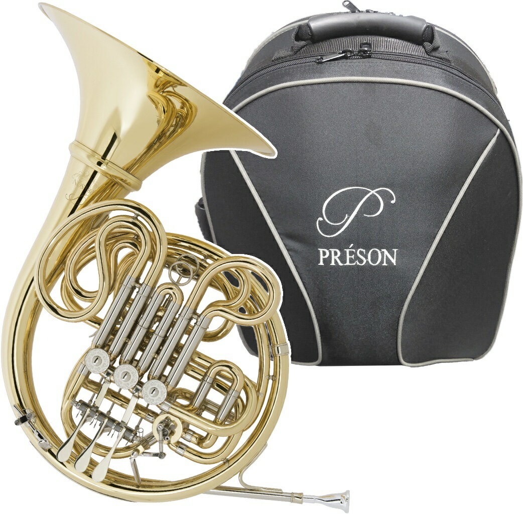 PRESON ( プレソン ) PR-103 GL アウトレット フレンチホルン デタッチャブル F/B♭ フルダブルホルン Full double French horn　北海道 沖縄 離島不可