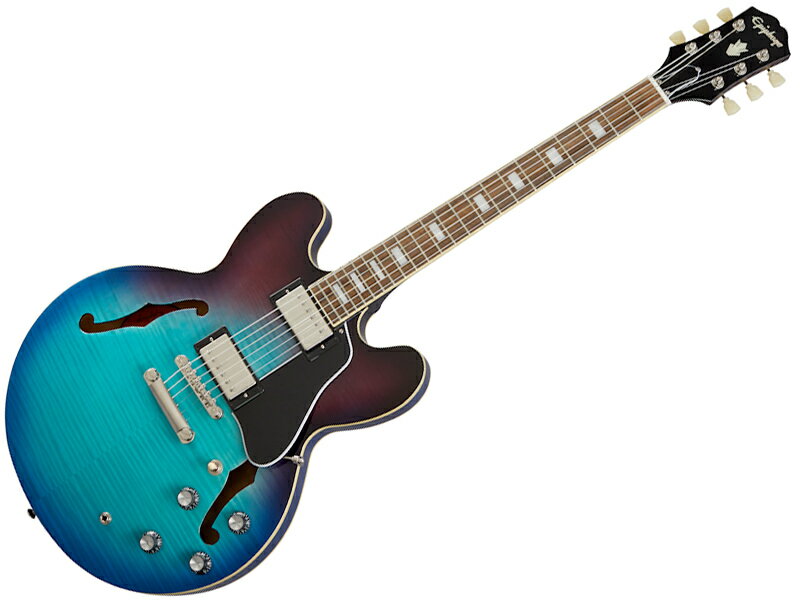 Epiphone ( エピフォン ) ES-335 Figured Blueberry Burst セミアコ エレキギター by ギブソン 335 ブルーベリー・バースト