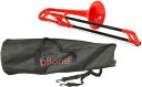 PINSTRUMENTS PBONE2R ミニ トロンボーン レッド P-BONE mini アルトトロンボーン プラスチック E♭ 管楽器 ALTO TROMBONE red Pボーン　北海道 沖縄 離島不可