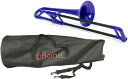 PINSTRUMENTS PBONE2B ミニ トロンボーン ブルー P-BONE mini アルトトロンボーン プラスチック E♭ 管楽器 ALTO TROMBONE blue Pボーン　北海道 沖縄 離島不可