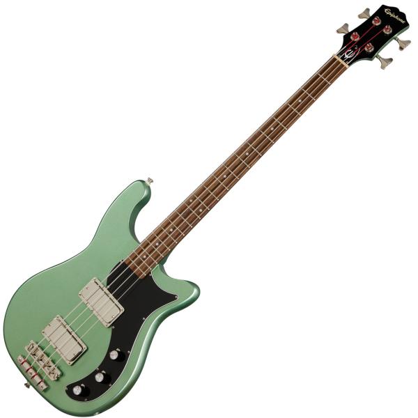 Epiphone エピフォン Embassy Bass Wanderlust Green Metallic エンバシー エレキベース by ギブソン【 バレンタイン 】