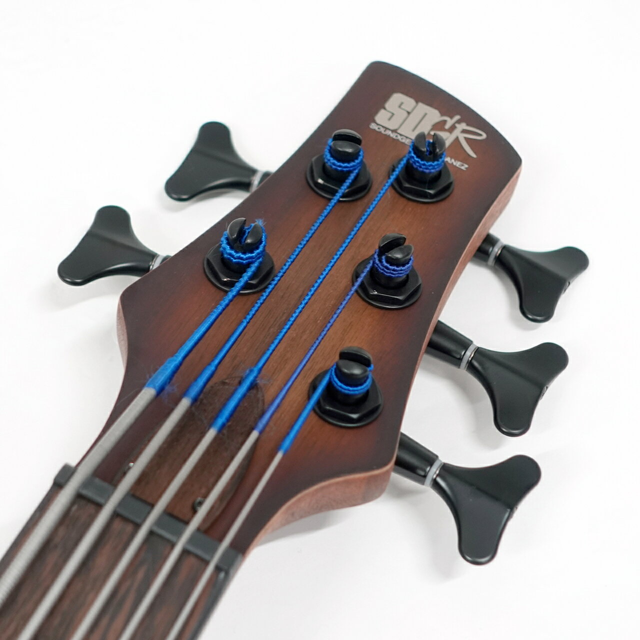Ibanez アイバニーズ SRH505F NNF フレットレス 5弦ベース Natural Browned Burst ...