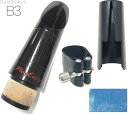 Playnick プレイニック B3 Play Easy クラリネット B♭ マウスピース ロブナー リガチャー 1R セット Bb Clarinet Mout...