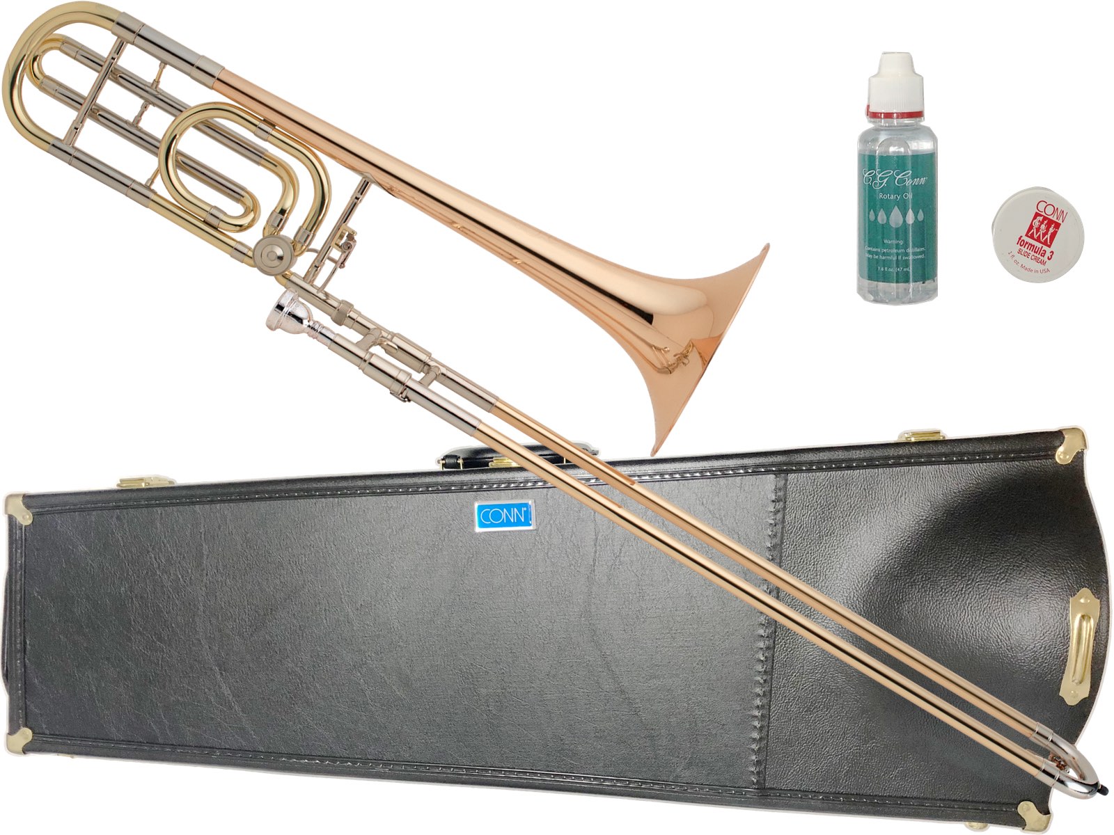 CG Conn ( コーン ) 88HR トロンボーン アウトレット B♭/ F テナーバストロンボーン ラッカー ローズブラス 太管 管楽器 Tenor Bass Trombones　北海道 沖縄 離島不可