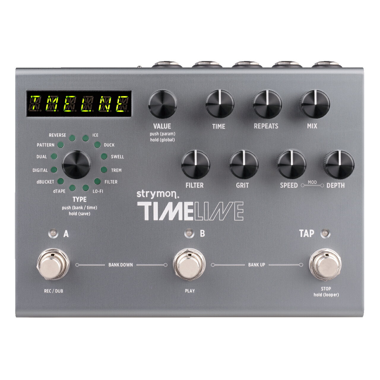 Delay Echo - strymon ストライモン TIMELINE エフェクター ディレイ MIDIプログラム 定番