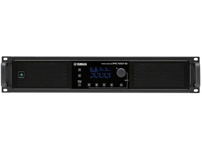 YAMAHA ヤマハ PC412-D ◆ パワーアンプ ・1200W × 4チャンネル （8Ω） 【PC412D】【6月23日時点、在庫あり 】 ［ PC-D シリーズ ］