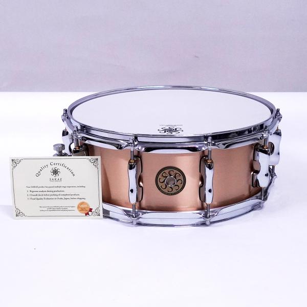 SAKAE OSAKA HERITAGE SDM1455PBJ (14x5.5) JAPAN CUSTOM SNARE PHOSPHOR BRONZE アウトレット特価【在庫有り 】 スネア サカエ フォスファーブロンズ