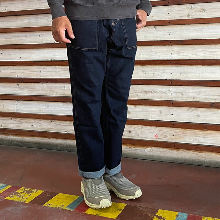 Gramicci グラミチ STRETCH DENIM LOOSE TAPERED RIDGE PANT ストレッチデニムルーズテーパードリッジパンツ　GUP6-SJP009