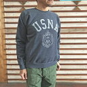 SCREEN STARS XN[X^[YySALEz 2223-525SSPT4 Vintage style Sweatshirt@re[W Gray Navy