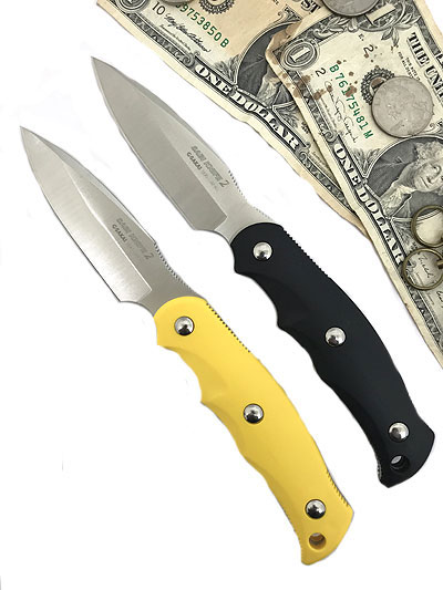 Gサカイ　サビナイフ2 NEW SABI KNIFE サバキ3寸　ザイテル　ブラック イエロー 錆に強いナイフ漁師ナイフ
