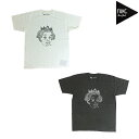 FUNG ファング  GOD SAVE THE QUEEN PIGMENT ピグメントベーシックTシャツ SNatural SBlack