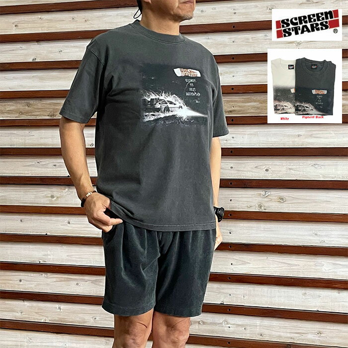 樂天商城 - SCREEN STARS スクリーンスターズバックトゥザフューチャー半袖Tシャツ Back to the Future