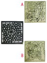 着用シーズンオールシーズン素材・品質綿100%&nbsp;ABCDEONE55×55単位：cmPrinted image社は高品質のシルクプリントで人気を博し1980年創立以来世界中から評価されています。 ネイチャープリントバンダナ スモーキーズヘルパーズはPOPなスモーキーベアをイメージしたデザインがプリントされたコットン100%のバンダナです。 プリント内容によりフィールドで役立つ他、ナチュラリストの持ち物として最適です。（Made in U.S.A.） スモーキーベアは、1940年にアメリカの森林火災防止のキャラクターとして誕生した子供から大人まで親しまれているクマです。 シンプルなナチュラルカラーにブラックのスクリーンプリントのバンダナ2種類とブラックにホワイトのプリント1種類です。 サイズ　55×55cm 綿　100%。Matches　柄AナチュラルカラーEAT.SLEEP.CAMPブラックProtect our homeB柄