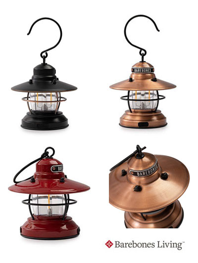ベアボーンズリビング Barebones Living ミニエジソンランタンLED 携帯ランタン レッド カッパー アンティークブロンズ通販格安セール情報 楽天 通販