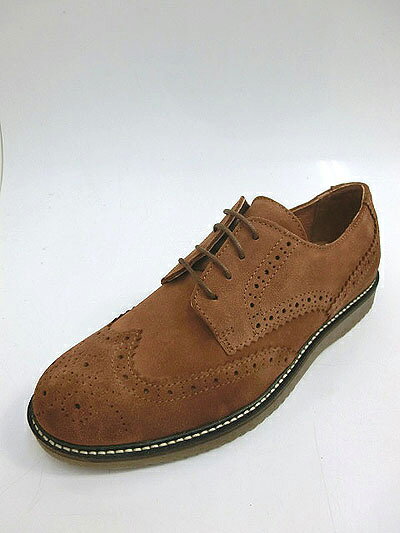 ダナッサ【SALE】 DANASSA 290AA　ウィングチップ　COGNAC SUEDE LEATHER　　ポルトガル製