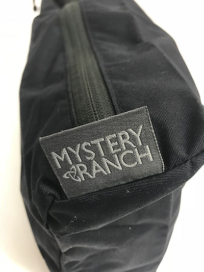 MYSTERY RANCH　ミステリーランチ　ゾイドバック国内正規品　ZOID BAG Mサイズ　3.5L マチつきポーチ　クラッチバック Black　ブラック