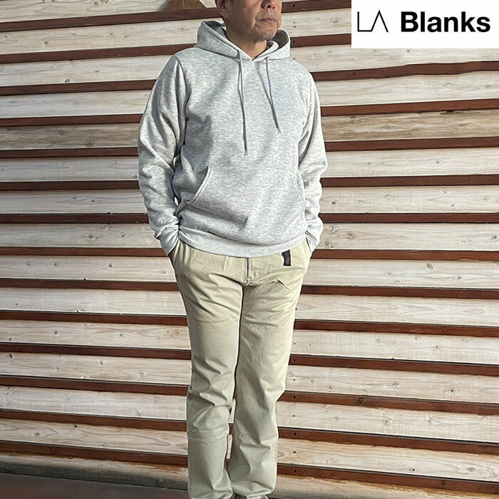 LA BLANKS エルエーブランクス 【SALE】 Classics Fleece Hooded Pullover スウェットフーディ H.Gray アメリカ製