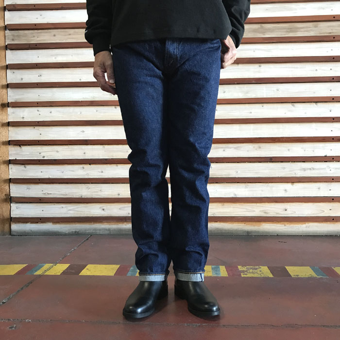 オアスロウ orSlow 107 IVY FIT SELVEDGE DENIM ONE WASH アイビーフィットセルビッチデニム 日本製　01-0107-84 OneWash